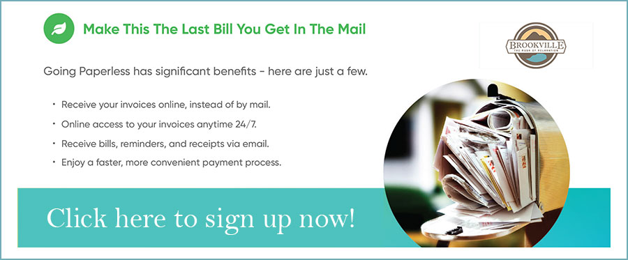 Click to sign up for paperless billing!